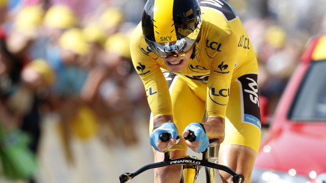 Chris Froome quedó a un paso de adjudicarse el Tour de Francia