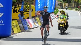 Elías Tello ganó la segunda etapa y lidera la Vuelta del Maule