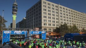 Maratón de Santiago informará sobre cierre de calles a través de Waze