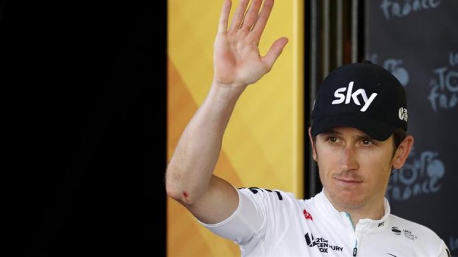 El británico Geraint Thomas abandonó el Tour de Francia tras una caída