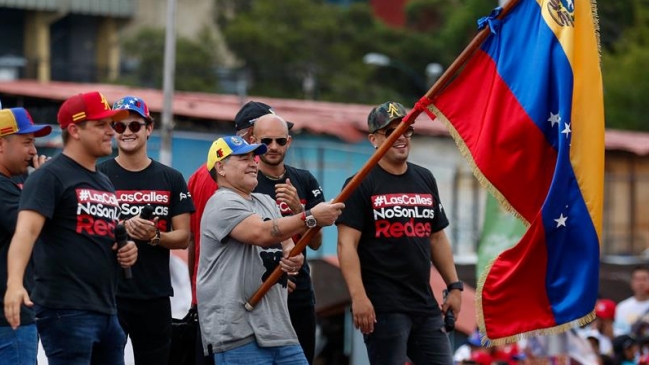 Chilavert y apoyo de Maradona a Maduro: "La droga no te deja razonar"