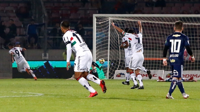 U. de Chile desperdició su ventaja ante Palestino y terminó perdiendo en el Estadio Nacional