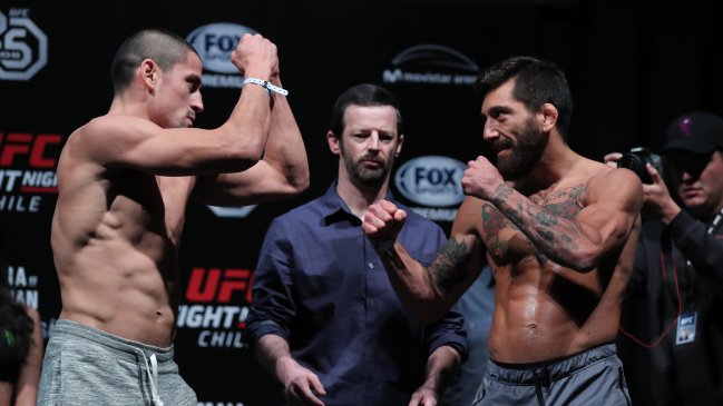 Diego "Pitbull" Rivas buscará un triunfo en el debut de la UFC en Chile