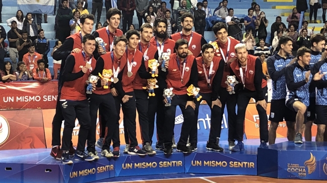 Chile no pudo con Argentina en voleibol y se quedó con la plata en los Juegos Sudamericanos