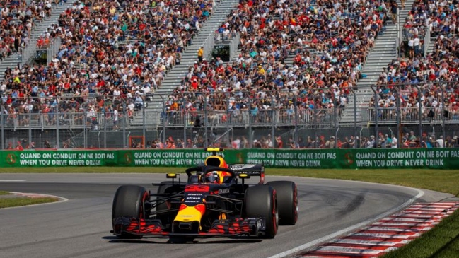 Max Verstappen fue el más rápido en segundos entrenamientos libres del GP de Canadá