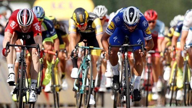 Colombiano Fernando Gaviria logró su doblete en el Tour de Francia 2018