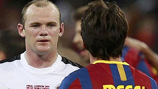Wayne Rooney no titubeó para elegir a Lionel Messi como el mejor jugador de la historia