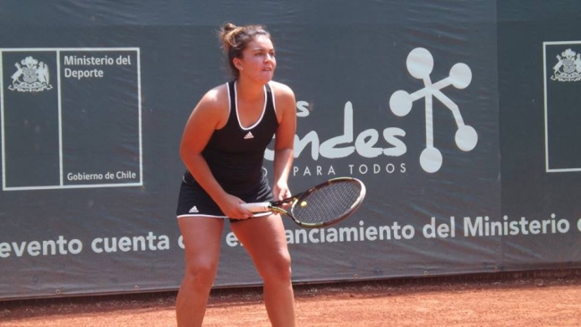 Fernanda Brito pasó a la final en el ITF de Guayaquil