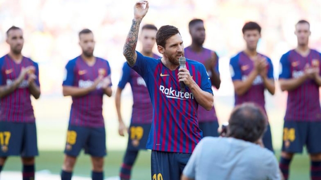 Lionel Messi: Haremos todo lo posible para que la Champions vuelva al Camp Nou
