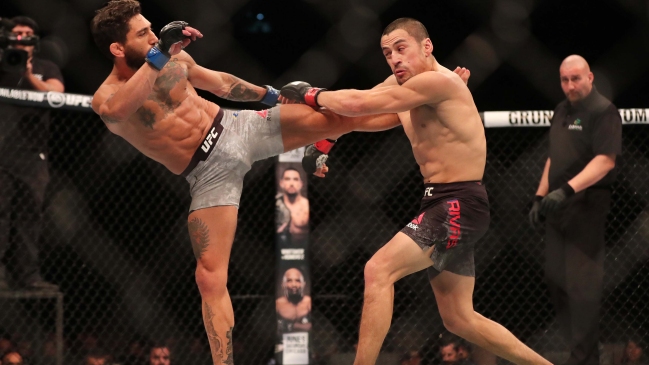 El peleador chileno Diego Rivas fue despedido de la UFC
