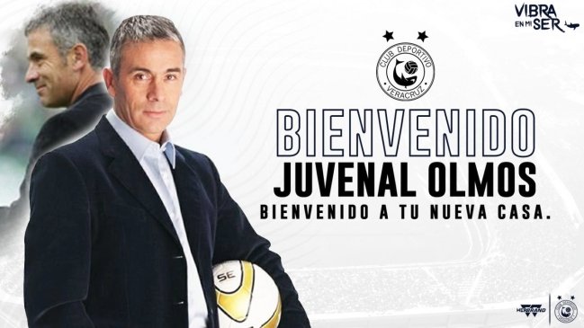 Juvenal Olmos fue oficializado como nuevo técnico de Veracruz
