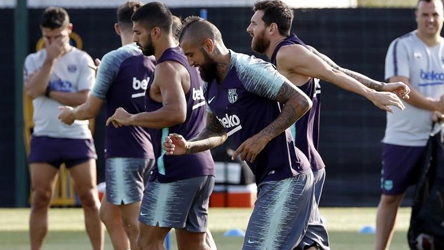 Ernesto Valverde: Arturo Vidal se tiene que poner bien para poder jugar