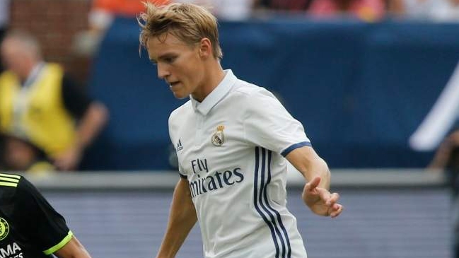 Real Madrid envió a préstamo al noruego Martin Odegaard