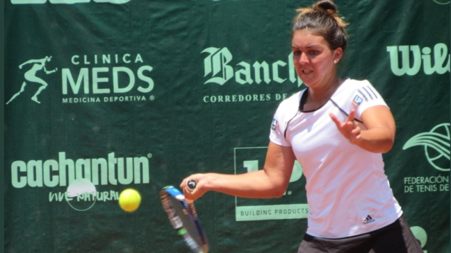 Fernanda Brito avanzó a su séptima final consecutiva en torneos ITF