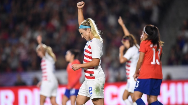 La Selección chilena femenina cayó rotundamente en su primer amistoso ante Estados Unidos