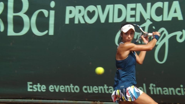 Ivania Martinich clasificó a cuartos de final en el ITF de Trieste