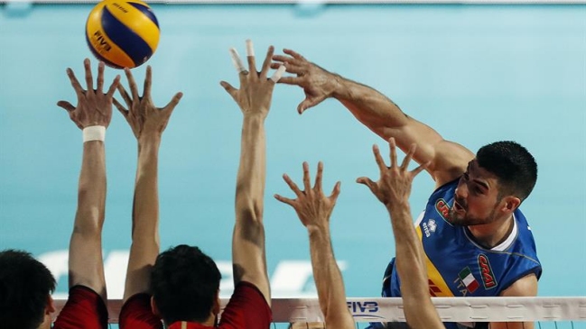 Italia abrió el Mundial de Voleibol con un sólido triunfo ante Japón
