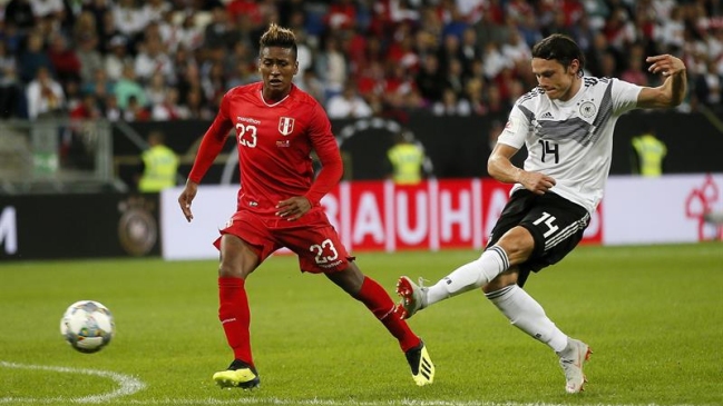 Alemania venció a un enérgico Perú en partido amistoso