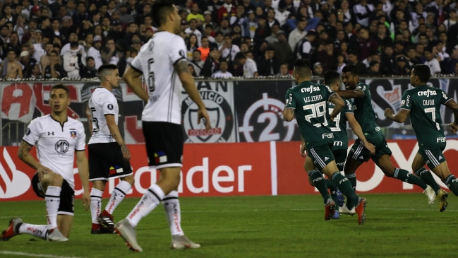 Colo Colo fue superado por Palmeiras y complicó sus opciones de avanzar en la Libertadores