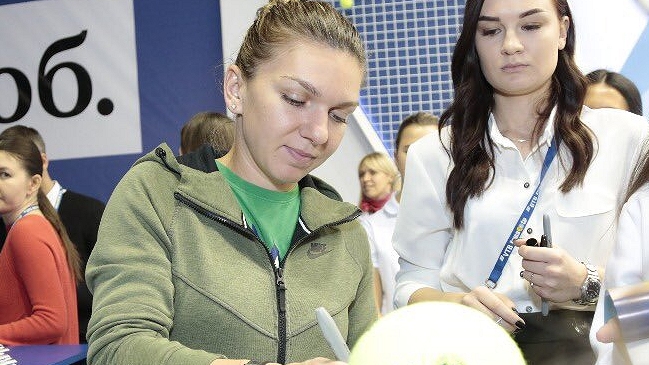 Simona Halep se dio de baja del WTA de Moscú para evitar riesgos con su espalda