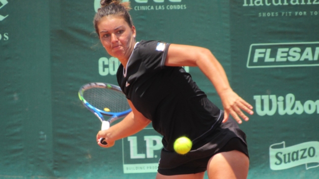 Fernanda Brito cayó en semifinales de dobles junto a Luini en Santa Margherita Di Pula