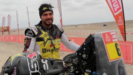 Pablo Quintanilla dijo que saldrá a "darlo todo" para ganar el Dakar en la última etapa
