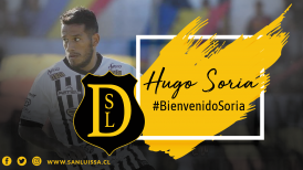 El volante uruguayo Hugo Soria es el primer refuerzo de San Luis para el segundo semestre
