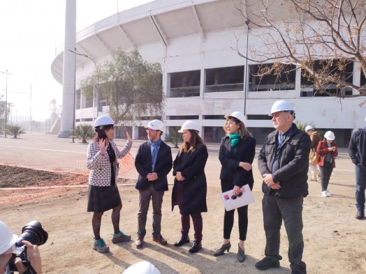 Fotos Autoridades De Deportes Y Obras P Blicas Inspeccionaron El