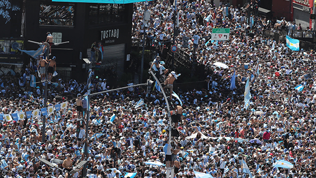 Fotos Millones De Argentinos Se Volcaron A Las Calles Para Celebrar