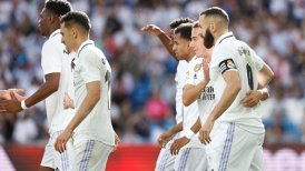 Real Madrid volvió a apoyarse en Benzema y goleó a Almería en la liga española
