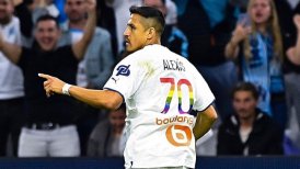 Olympique de Marsella de Alexis Sánchez visita a Lille por la Ligue 1 de Francia