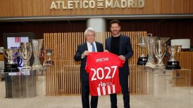 Diego Simeone renovó con Atlético de Madrid hasta 2027