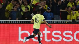 Ecuador pegó primero a Chile en Quito con gol de Angel Mena