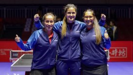 El Team Chile femenino superó la fase grupal en el Mundial de Tenis de Mesa