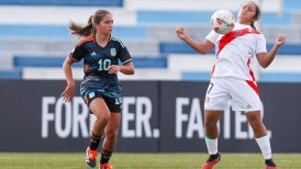 Perú y Argentina empataron en el inicio del Sudamericano Femenino Sub 20