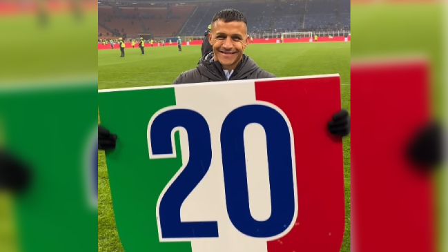 El orgullo de Alexis Sánchez por conquistar el Scudetto junto a Inter de Milán