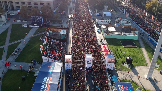 Maratón de Santiago: Recorrido y corte de tránsito en la Alameda