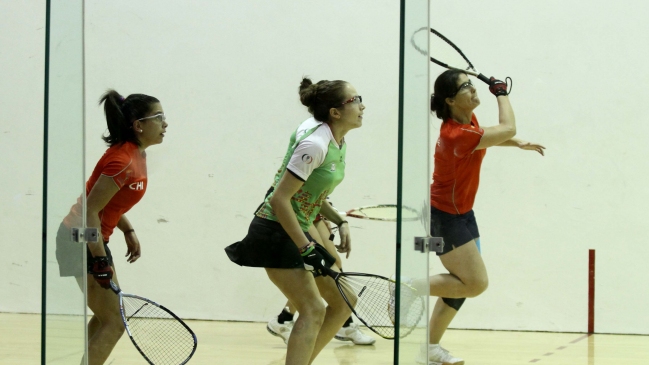 Dobles femenino chileno clasificó a semifinales en Panamericano de Rácquetbol