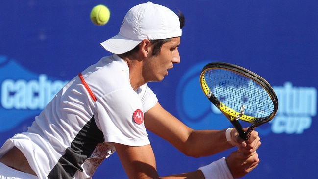 Paul Capdeville tuvo corta participación en el challenger de Bogotá