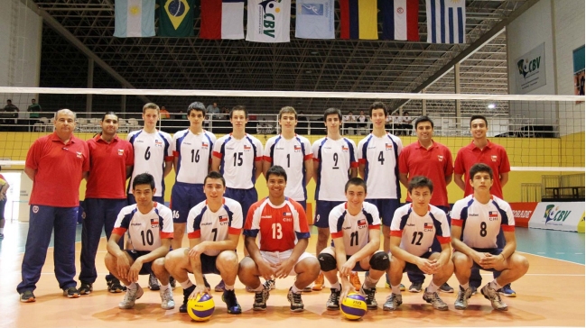 Chile arrancó con dos triunfos en el Sudamericano premenor de Voleibol