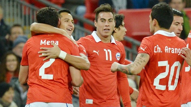 Chile conoce a sus contrincantes para el Mundial de Brasil 2014