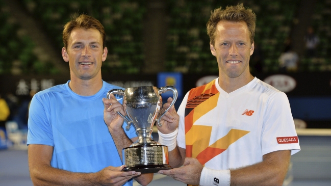 Kubot y Lindstedt sorprendieron tras ganar el título de dobles en el Abierto de Australia