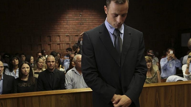 Permiten transmisión televisiva del juicio de Pistorius