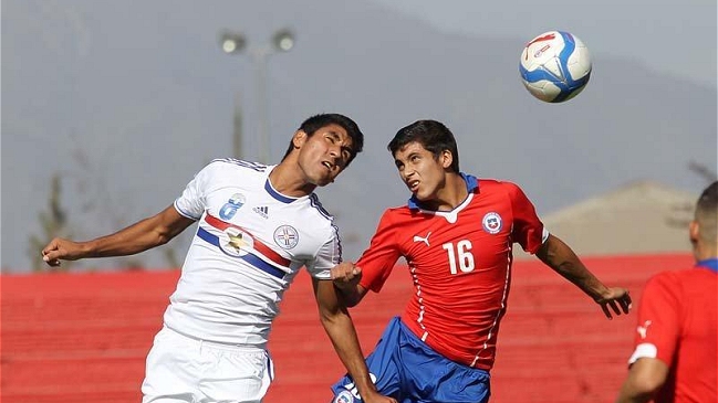 La sub 20 de Chile igualó con Paraguay en duelo amistoso