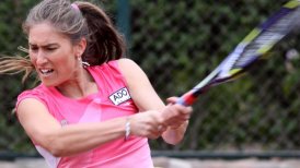 Andrea Koch quedó fuera en los cuartos de final en el ITF de Caserta