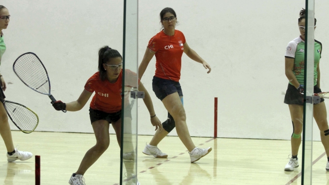 Chilenos cosecharon victorias en el Mundial de Rácquetbol