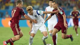 Rusia y Corea del Sur firmaron tibio empate en duelo que cerró primera fecha de la fase grupal