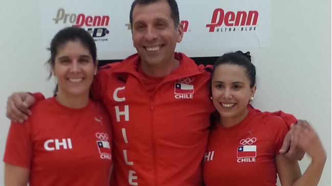 Chilenas avanzaron a semifinales en Mundial de Racquetball