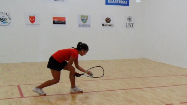 Carla Muñoz ganó en el racquetball del Festival Panamericano