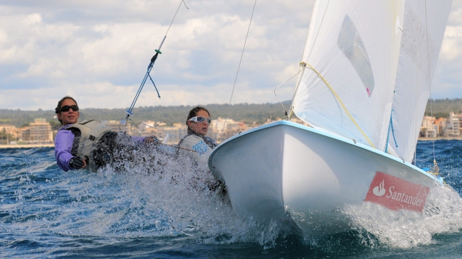 Nadja Horwitz y Carmina Malsch debutaron en el puesto 28 del Mundial de Vela Olímpica